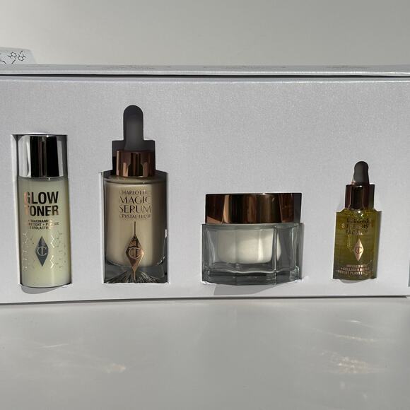 Charlotte Tilbury 4 Magic Steps Skincare Kit Charlotte's Magic Cream Serum +More - Picture 6 of 16